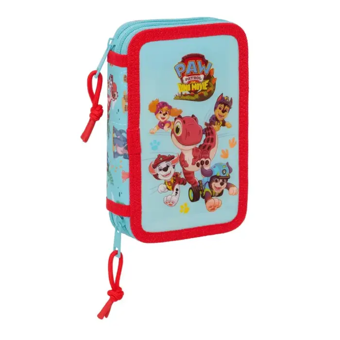 Paw Patrol Dino Rescue Double Pencil Case 29 pcs