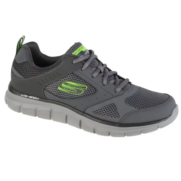 Skechers Track-Syntac 232398-CHAR Gray 41 - Size: 42,5