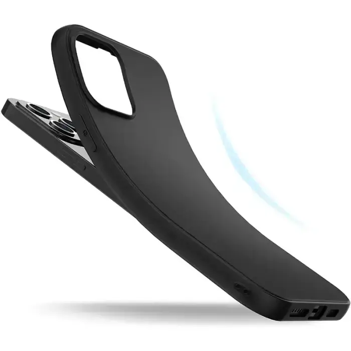 Back Case MATT for IPHONE 15 PRO Black Photo