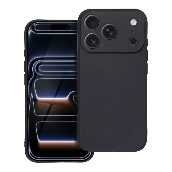 MATT vāks iPhone 17 Pro melns
