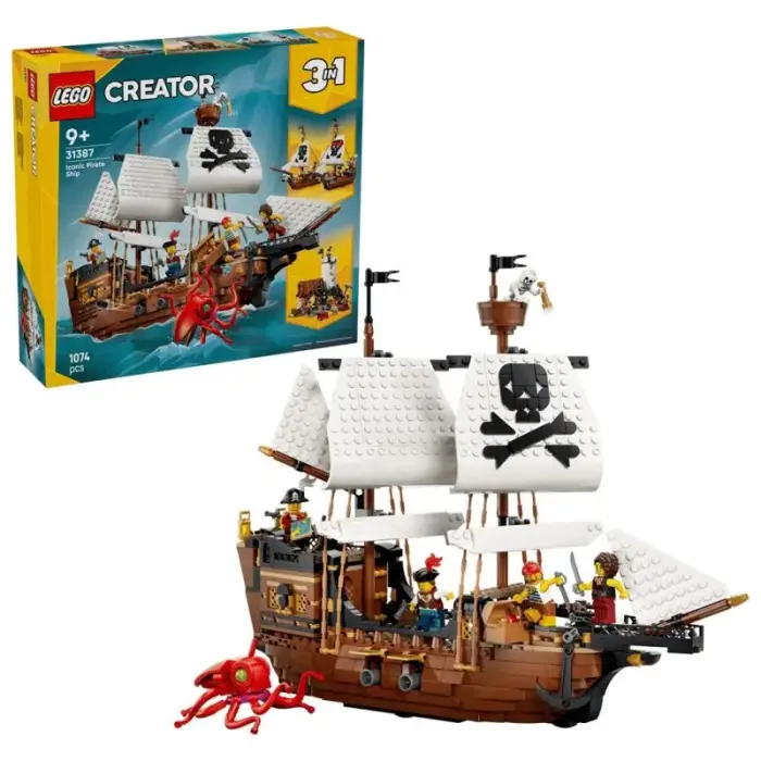 LEGO Creator 3in1 31387 - Legendary Pirate Ship