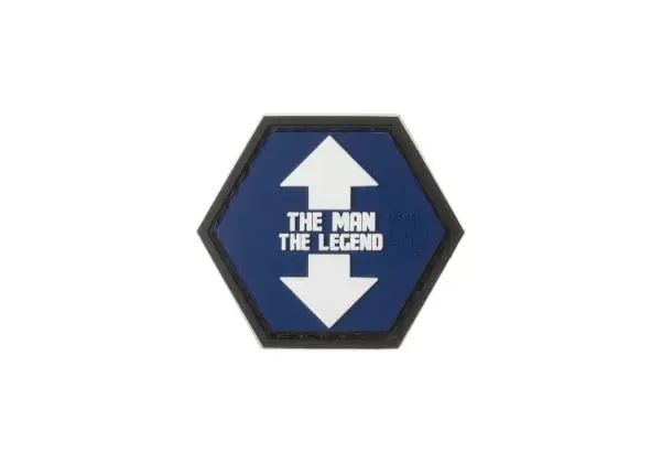 The Man The Legend Rubber Patch