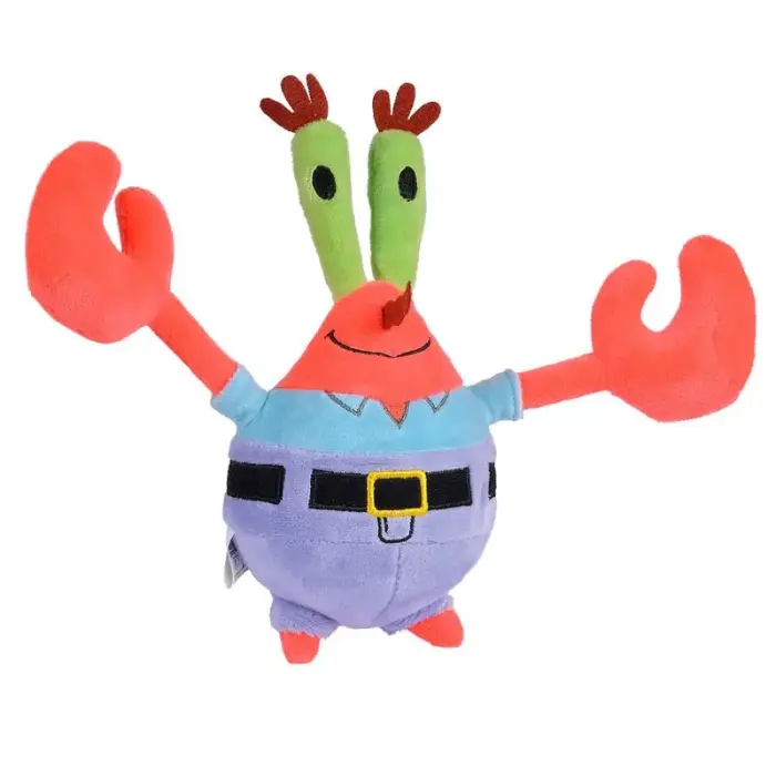 SpongeBob Mr. Crab Plush Toy – 20 cm