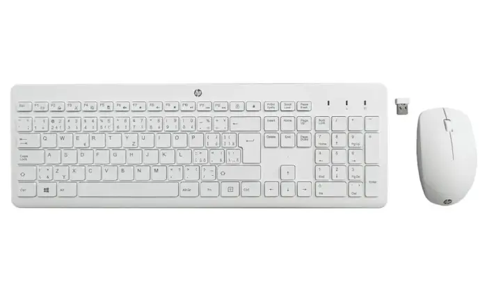 230 Wireless Mouse Keyboard White