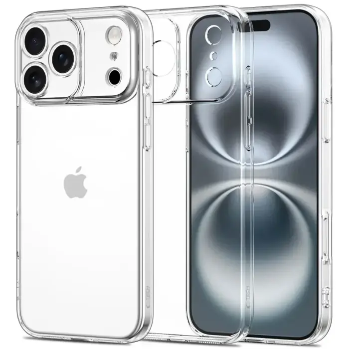 TECH-PROTECT FlexAir Case for iPhone 17 Pro Max, Clear