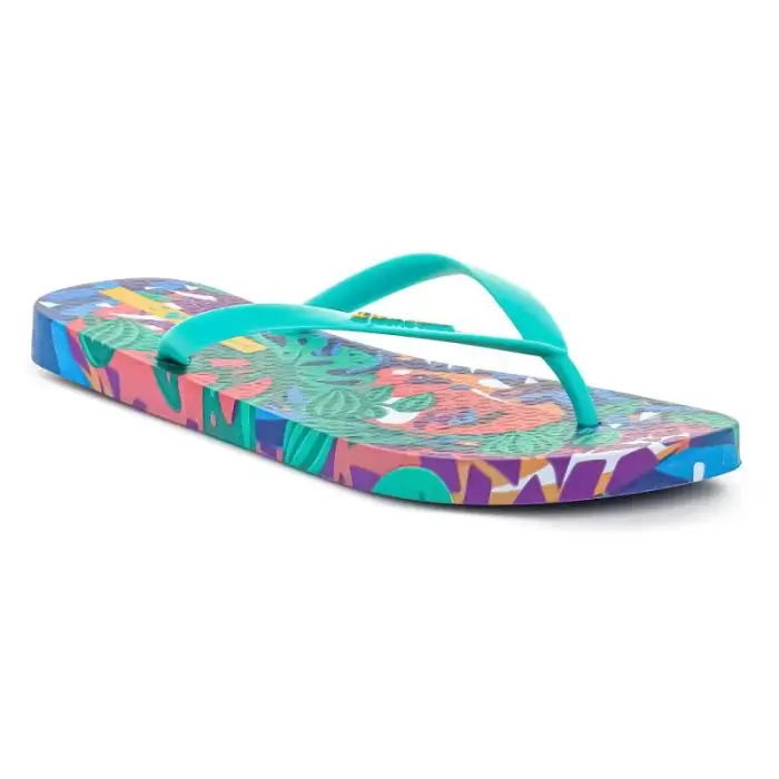 IPANEMA GRAFFITI V FEM BLUE/GREEN 83814-BN508 - Buty: EU 38