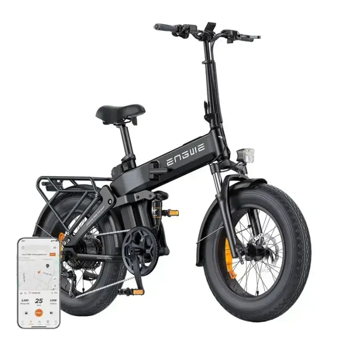 ENGWE PRO 3.0 BOOST 250W 20" Elektriskais velosipēds (Melns)