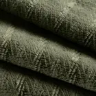 Bedspread 200x220 cm Sofia olive herringbone pattern Eurofirany — Photo 5