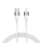Kabel przewód do iPhone USB-C - Lightning PD 27W 2m biały Foto 2