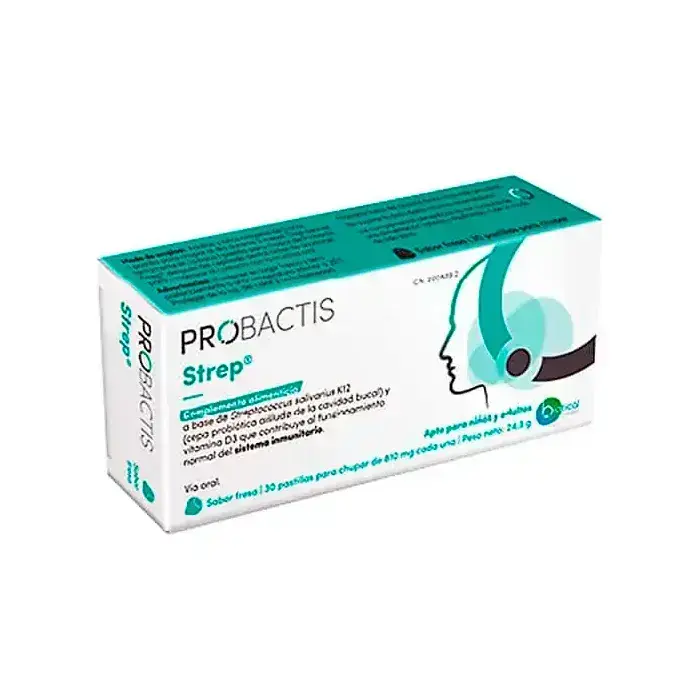 Botical Health Probactis Strep 30 sūkājamās tabletes