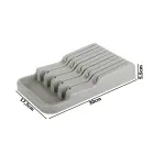 Knife drawer organiser 9 compartments insert — Photo 2
