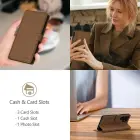 TECH-PROTECT Wallet Case for iPhone 16 - Brown — Photo 4