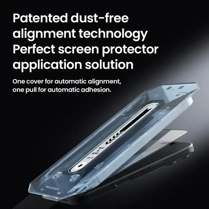 Nillkin Tempered Glass 2.5D CP+ PRO Black for Apple iPhone 17 Pro Max (with applicator)