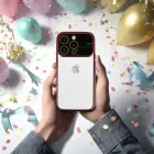 Electro Lens Case for Iphone 14 Cherry Photo