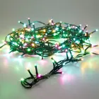 CHRISTMAS TREE LIGHTS 240LED LIGHT CHAIN TIMER MULTICOLOR MACARON — Photo 1