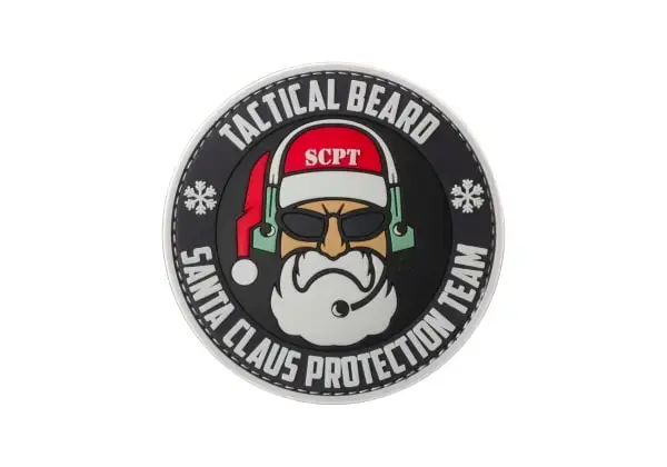 Santa Claus Protection Team gumijas uzšuve