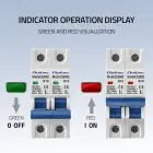 Qoltec Overcurrent Circuit Breaker B10 | Fuse | AC | 10A | 1P Foto 4