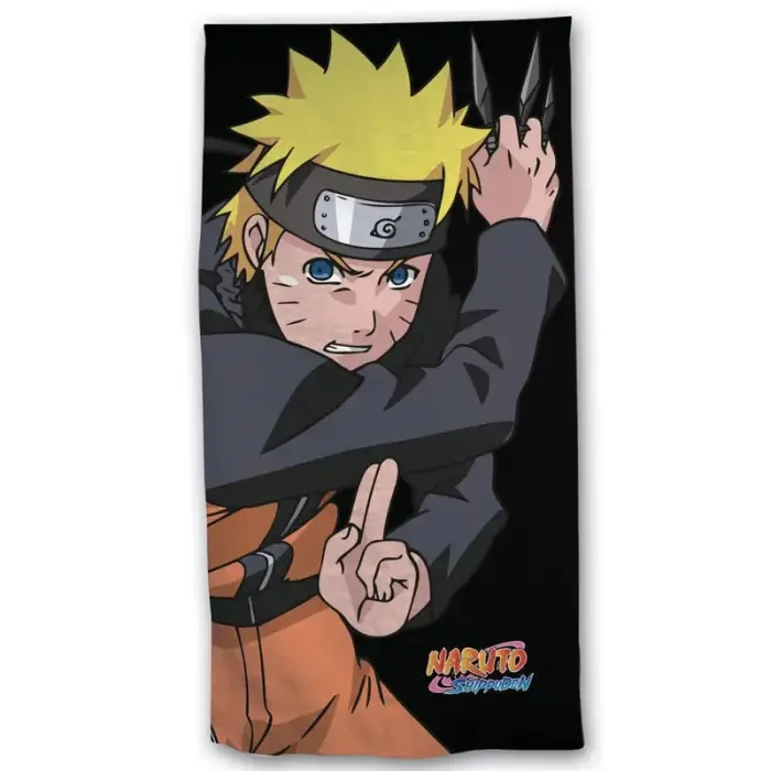 Naruto Shippuden Kokvilnas pludmales dvielis