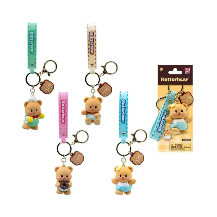 Butterbear Everyday Serie 1 Assorted Keychain Figure – 5 cm