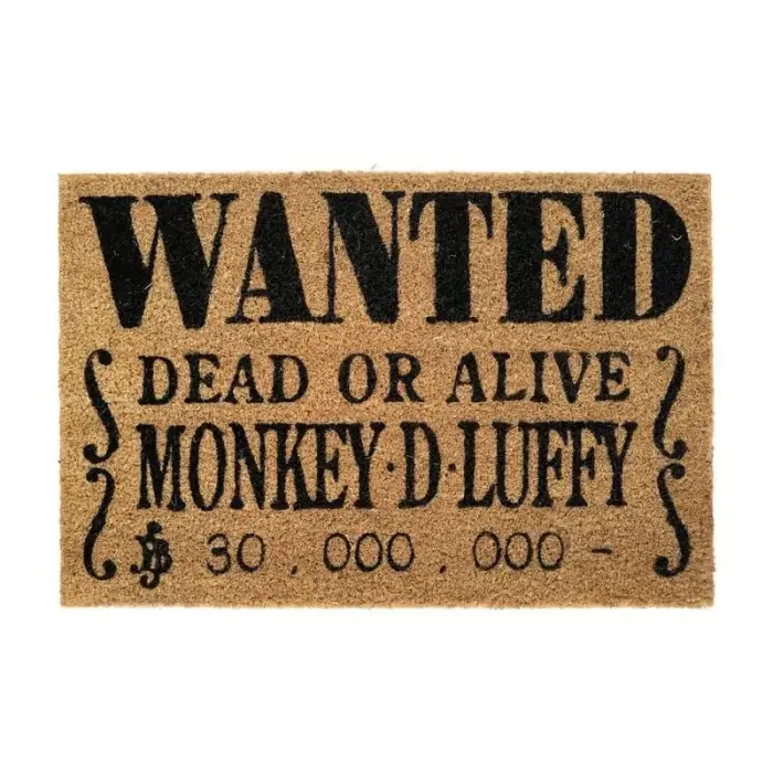 One Piece Wanted Monkey D Luffy uksematt