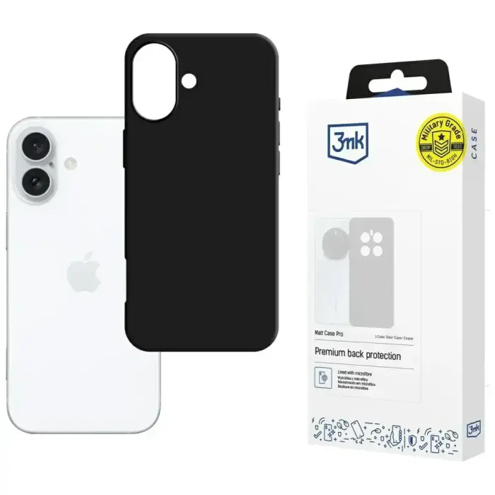 3mk Matt Case Pro vāks iPhone 16 Plus