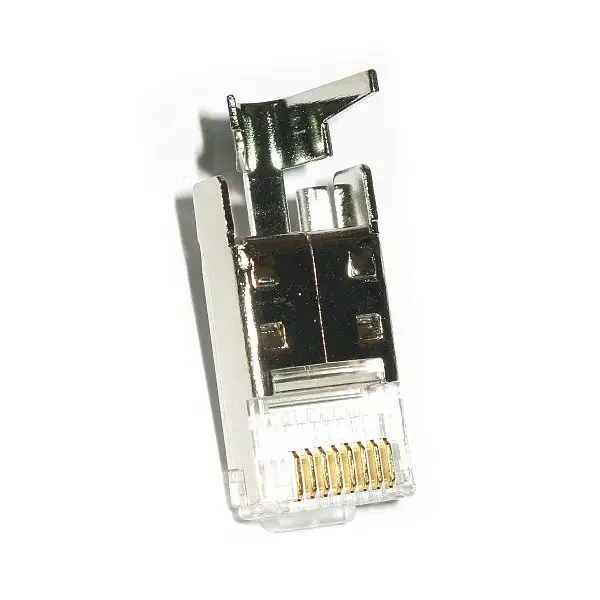 XtendLan STP RJ-45 CAT6 connector with crimp clip