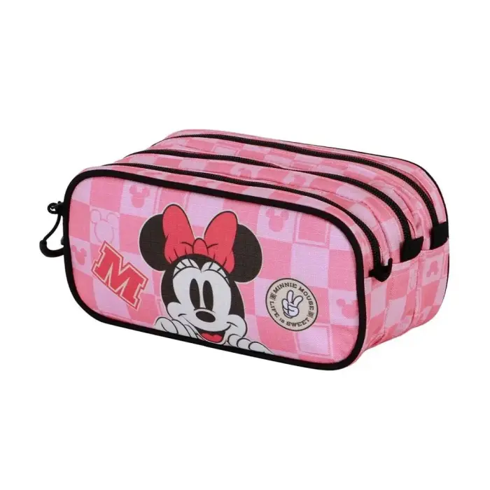 Disney Minnie Journey trīskāršs zīmuļu maciņš