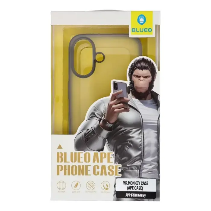 BLUEO APE Telefonikorpus Apple iPhone 16 - Hall