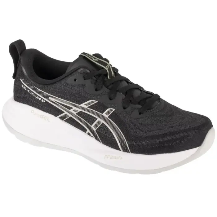ASICS Gel-Cumulus 27 sieviešu skriešanas apavi Low Top melni (1012B772-002) - 40.5