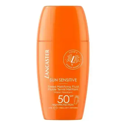 Lancaster Sun Sensitive Tonēts Matējošs Fluīds SPF50 30 ml