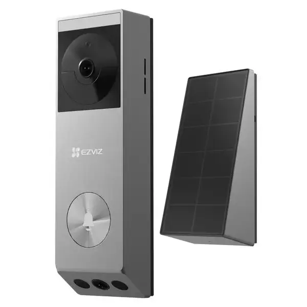 EZVIZ smart doorbell with two cameras EP3X Pro/ Wi-Fi/ video doorbell/ resolution 2048x1296/ IP65/ silver