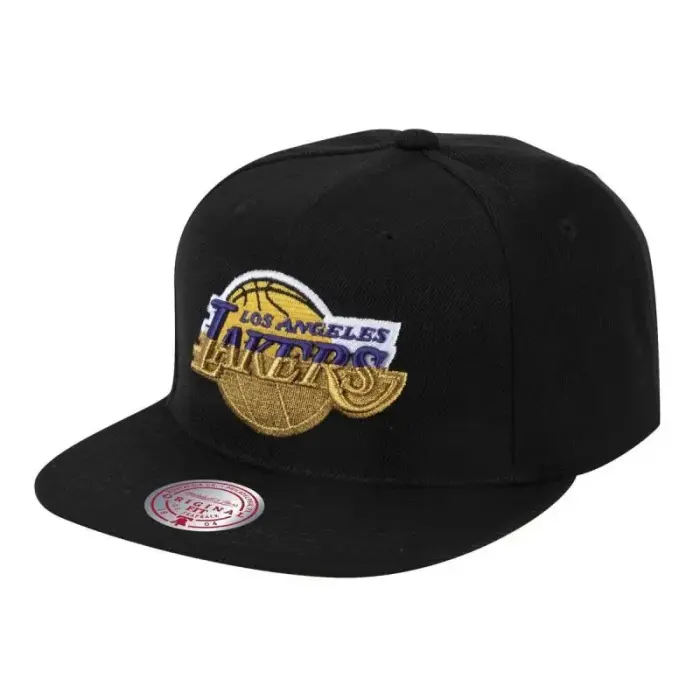 Mitchell & Ness NBA LA Los Angeles Lakers Snapback Cap - 6HSSMM19489-LALBLCK, size UNIWERSALNY