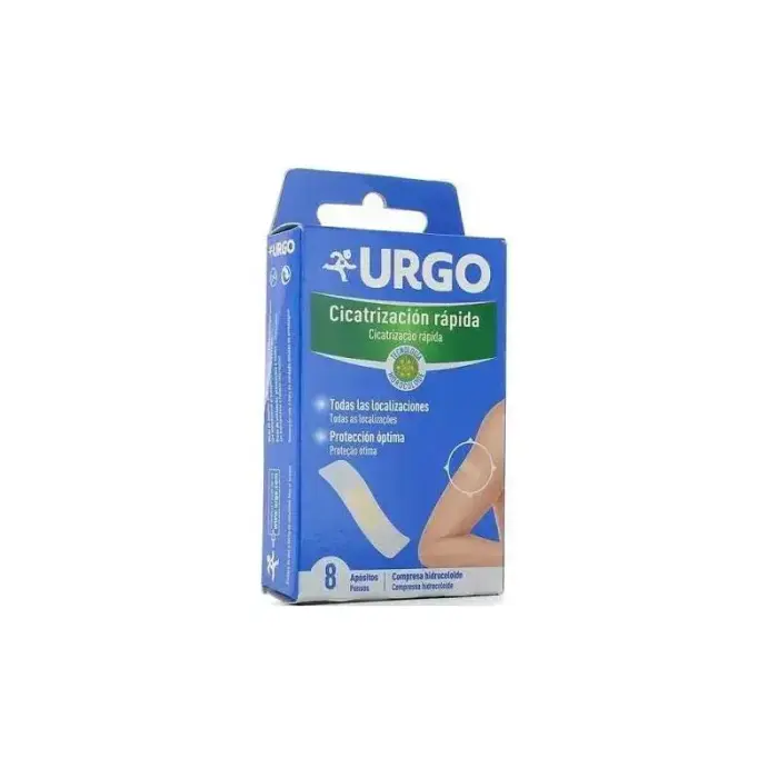 Urgo Rapid Hydrocolloid Healing Dressings 8uts
