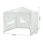 Pawilon ogrodowy biały 3x3m 4936 Photo