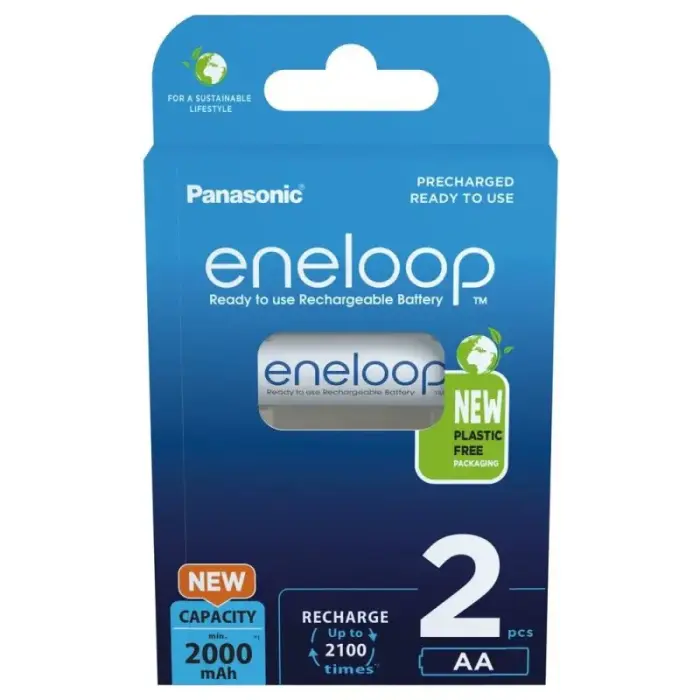 PANASONIC ENELOOP AA 2000mAh 2 tk