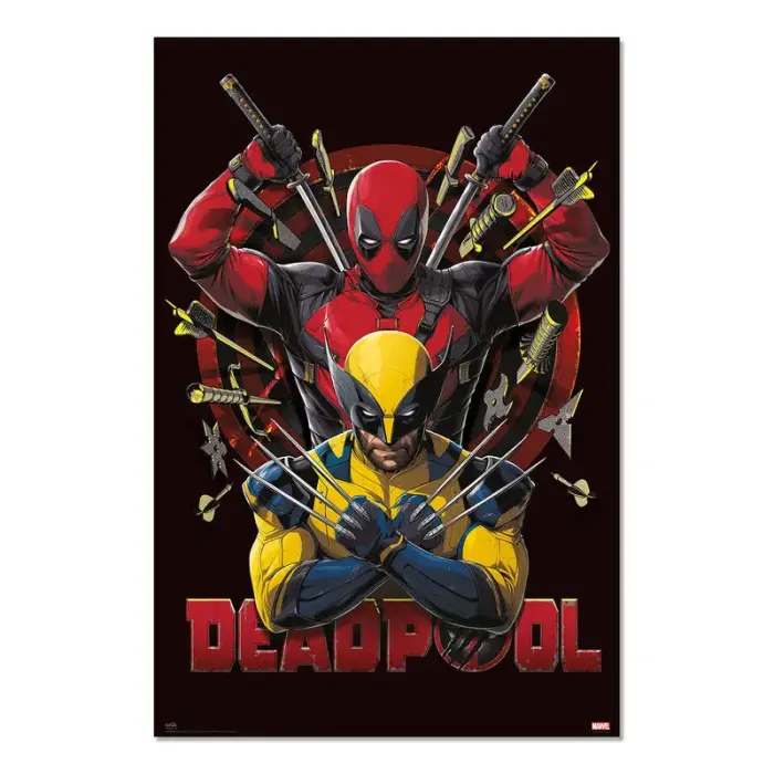 Marvel Deadpool & Wolverine Poster