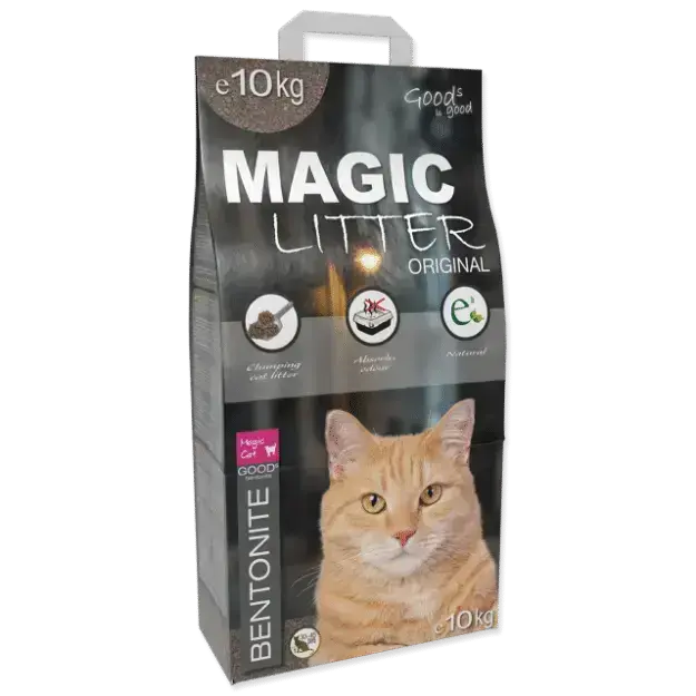 MAGIC LITTER Bentonīta Oriģinālās kaķu smiltis 10kg