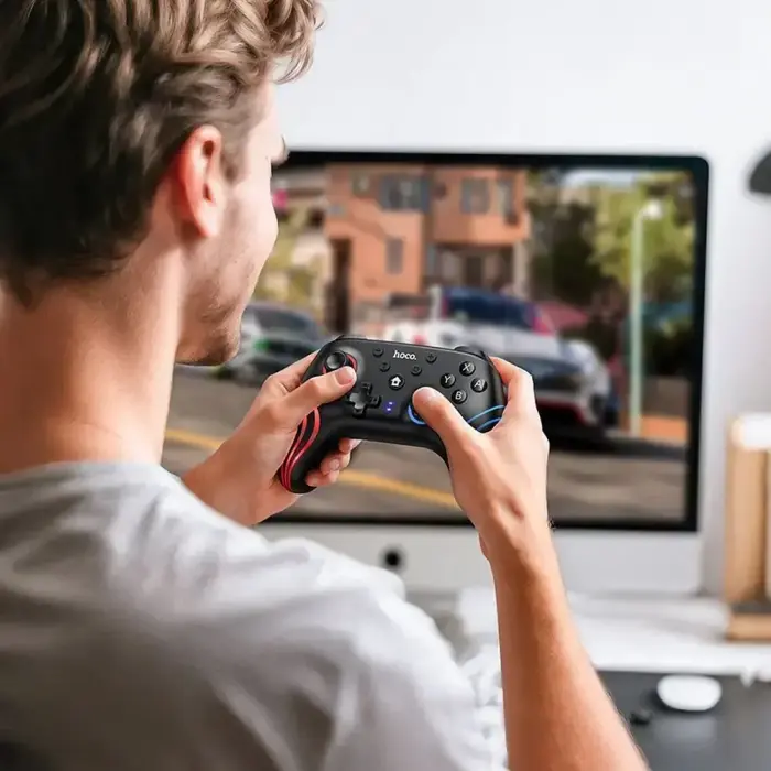 Wireless gamepad Hoco for Nintendo Switch 1 / 2 / PC GA2 black Foto 12