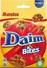 Chocolate pieces MARABOU Daim bites, 145g