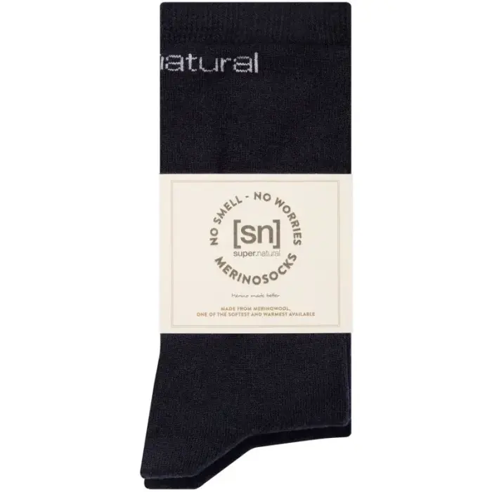 SUPER.NATURAL SN ALL DAY SOCKS 2-PACK, navy blue - Rozmiar: 45/48