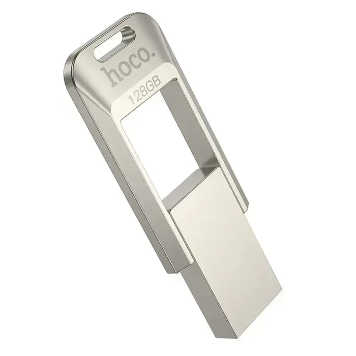 Hoco UD16 128GB USB 3.0 (USB-A) Pendrive – Nickel