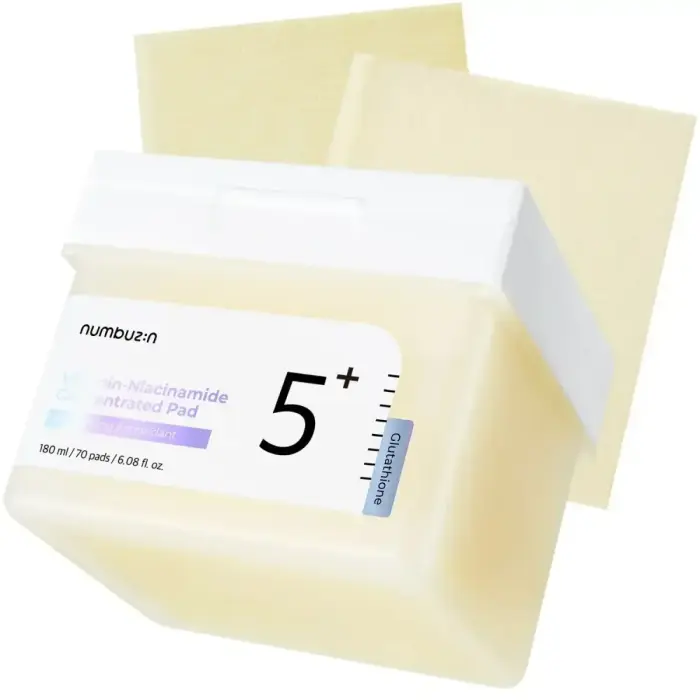 Numbuzin No.5 Vitamin-Niacinamide Концентрированные антиоксидантные очищающие диски