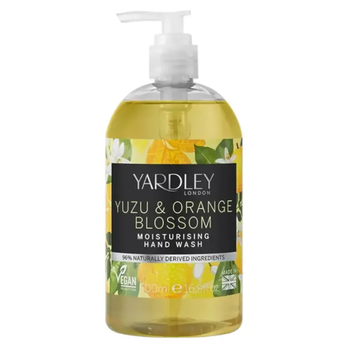 Yardley Yuzu ir Apelsinų Žiedų Valomasis Rankų Gelis, 500 ml