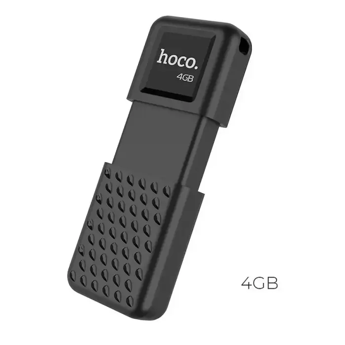 Hoco UD6 4GB USB 2.0 (USB-A) Pendrive – Black