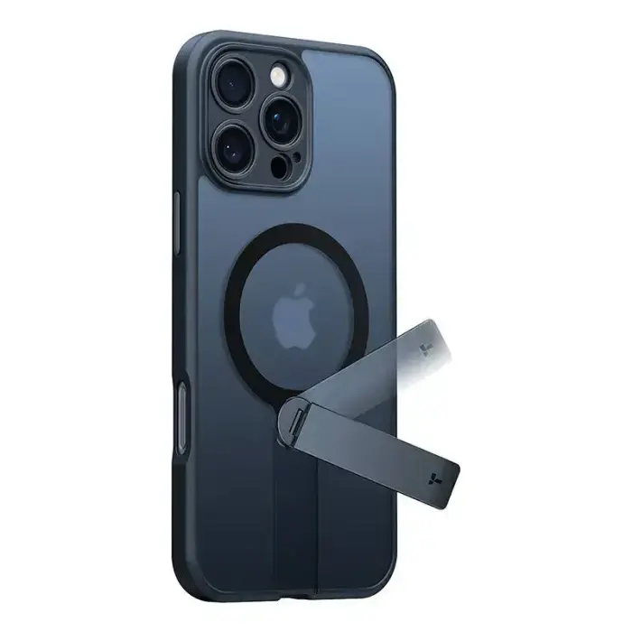 Torras Pstand Spin Ümbris iPhone 16 Pro (Must)