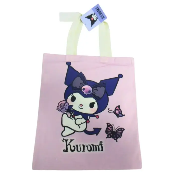 Hello Kitty Kuromi Pink Butterfly pirkinių krepšys