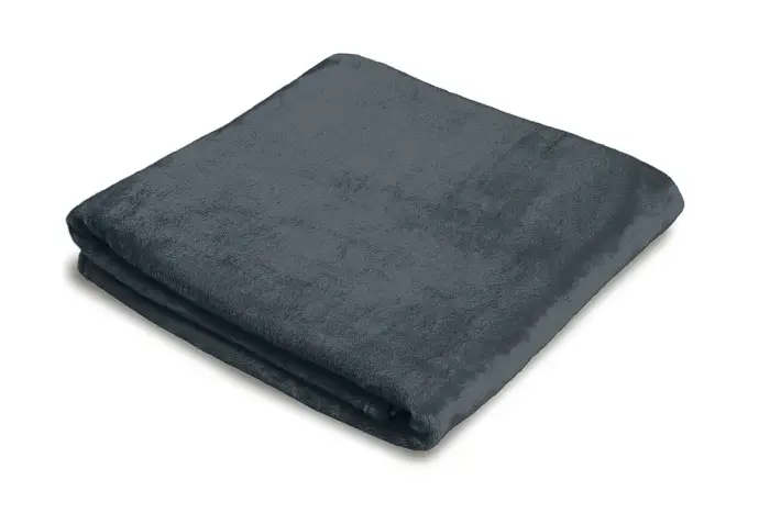 Microfiber Throw Blanket 150x200 cm Cashmere Touch L-45 Graphite