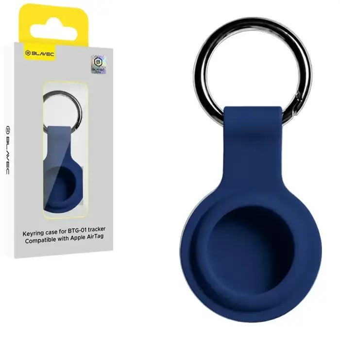 Blavec Keyring case for BTG-01 tracker universal navy