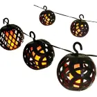 SOLAR LAMP FIREBALLS 7CM 5PCS — Photo 12