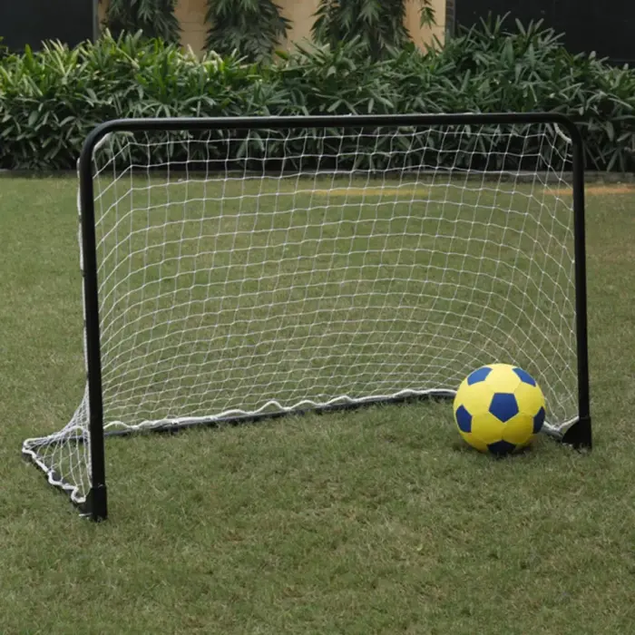 Metalinis futbolo vartai 120x80 cm sulankstomi
